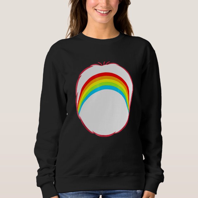 Cheer Care for Bear Rainbow Costume Halloween T Shirt (Framsida)