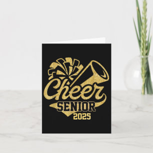 Cheer Cheer Studenten Gifts Cheer Senior Cl Kort