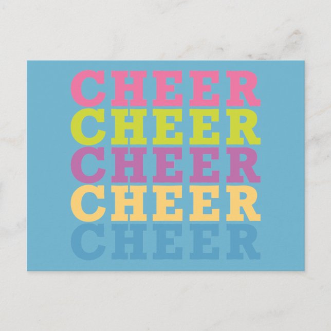 Cheer Cheer Vykort (Framsida)