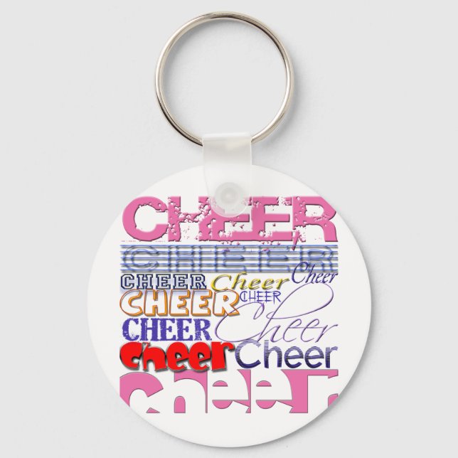 Cheer CHEERLEADER Cheer Nyckelring (Framsida)