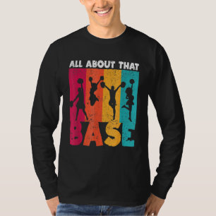 Cheer Cheerleading Allt Om Den Basen Cheerleader T Shirt
