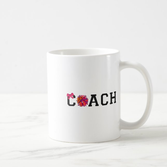 Cheer Cheerleading Tränare Coach _2  Kaffemugg (Höger)