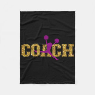 Cheer Cheerleading Tränare Coach  Fleecefilt