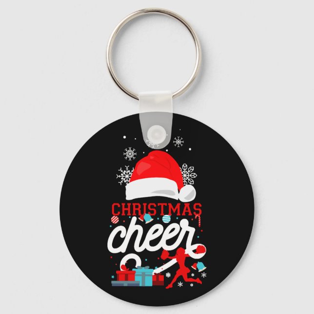 Cheer Cheerledande julCheer Nyckelring (Framsida)