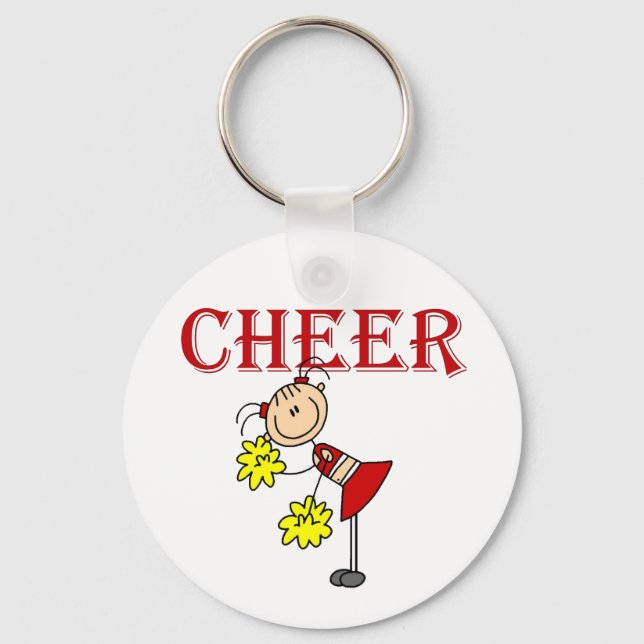 CHEER Cheerwriter Tshirts and Gifts Nyckelring (Framsida)
