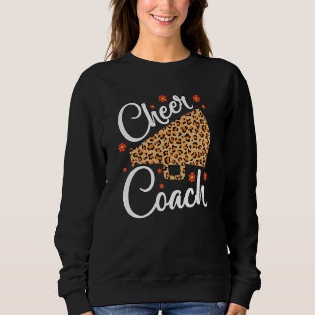Cheer Coach Cheerlead Props Cute Cheer for Coac T Shirt (Framsida)