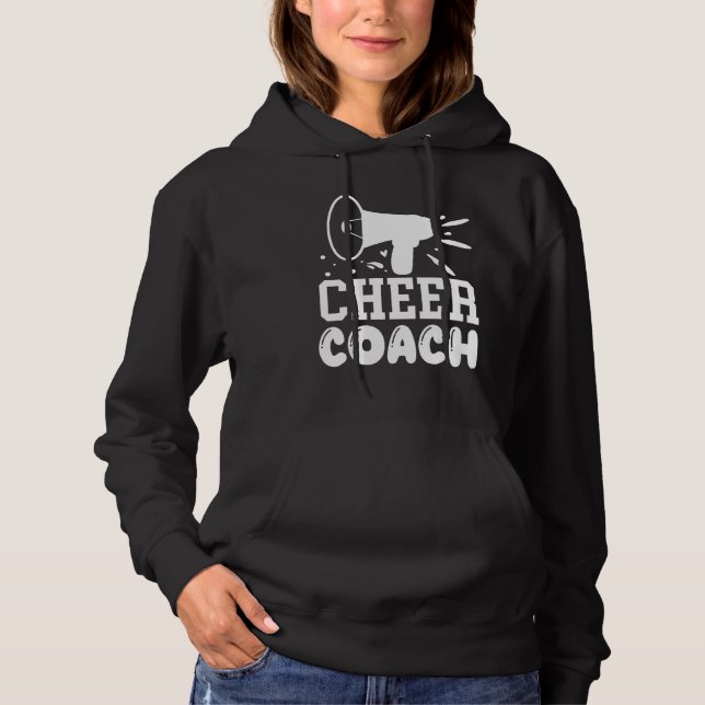 Cheer Coach Cheerledare T Shirt (Framsida)