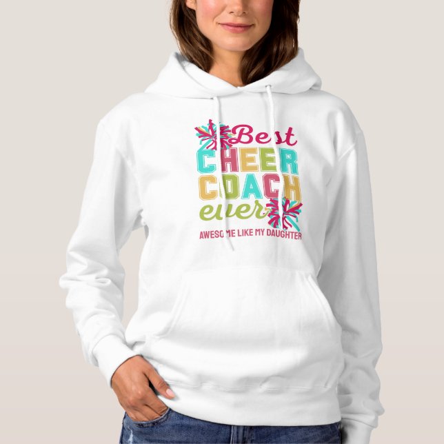 CHEER COACH Fantastisk som Anpassningsbar T Shirt (Framsida)