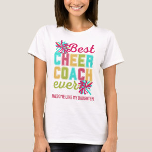 CHEER COACH Fantastisk som Anpassningsbar T Shirt