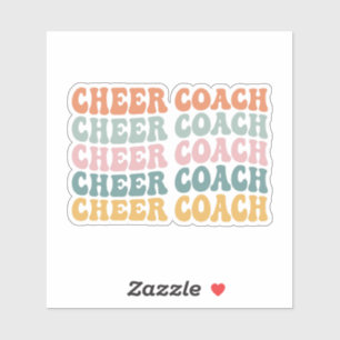 Cheer Coach Klistermärken