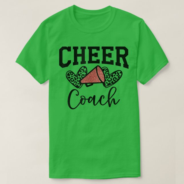 Cheer Coach Mamma Women CheerLeader Tee (Design framsida)