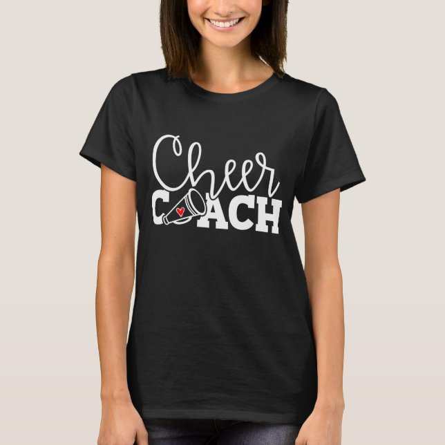 Cheer Coach T Shirt (Framsida)