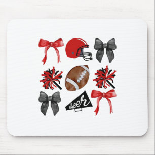 Cheer Coquette Bow American Footll Autumn Thanksgi Musmatta