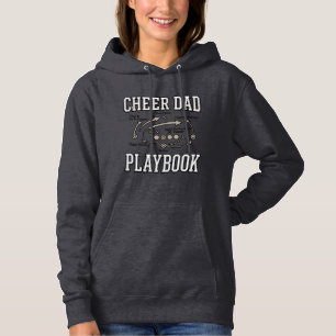 Cheer Dad Playbook Vintage Vector T-Shirt Design_1