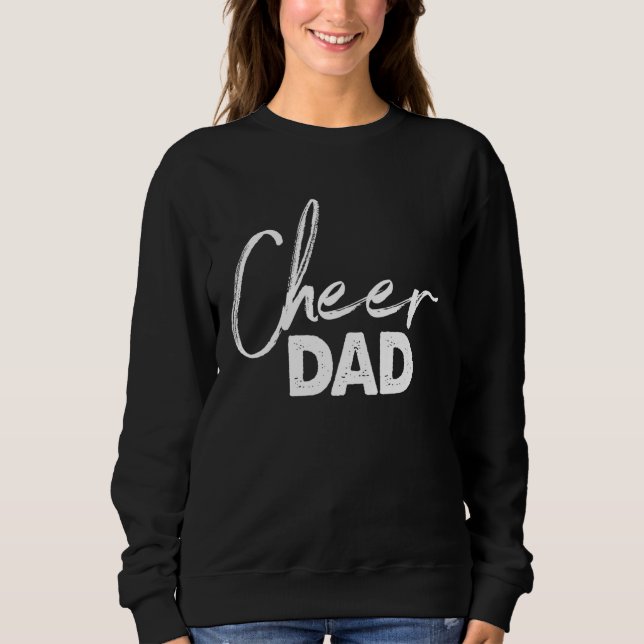 Cheer Dad  Women  Mothers Day Party T Shirt (Framsida)