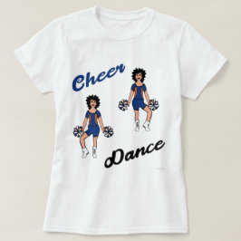 Cheer/ Dance T-Shirt (blå Oranger)