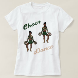 Cheer/Dance T-Shirt Grönt Camo)