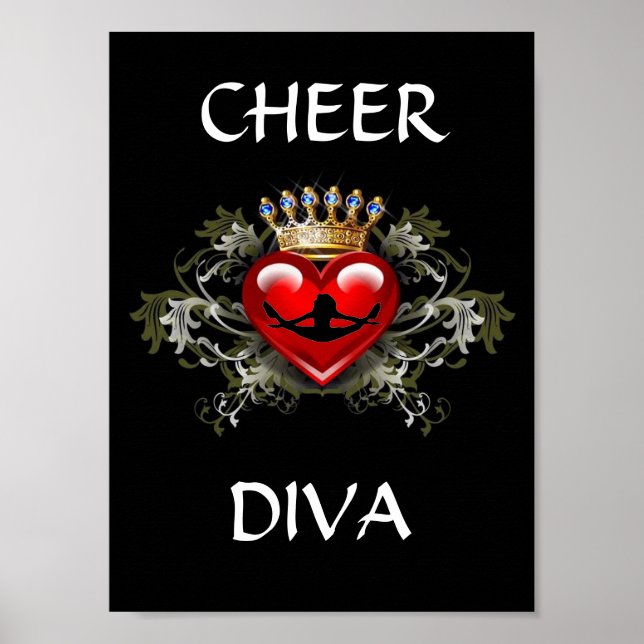 CHEER DIVA POSTER (Framsidan)