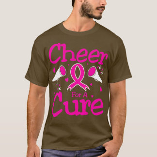 Cheer för bröstcancervården t shirt