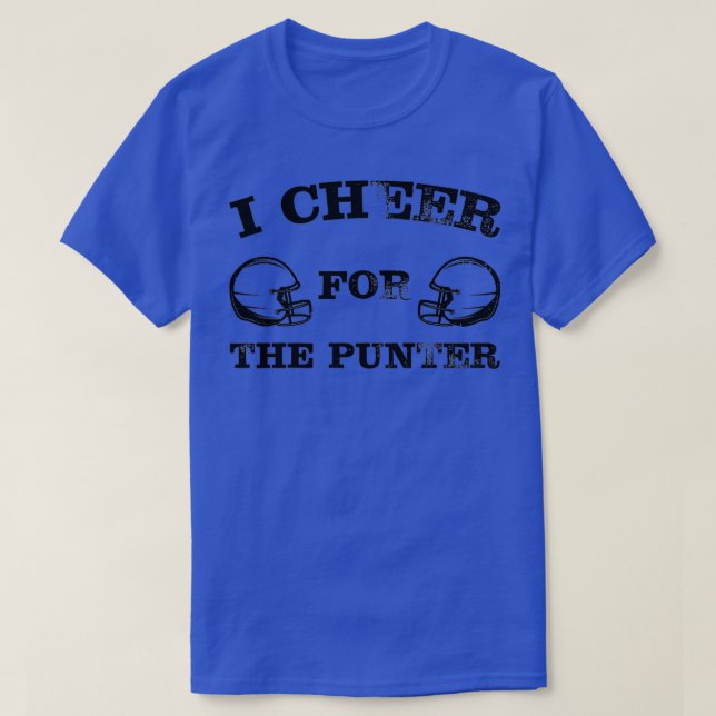 CHEER for the punter T Shirt (Design framsida)