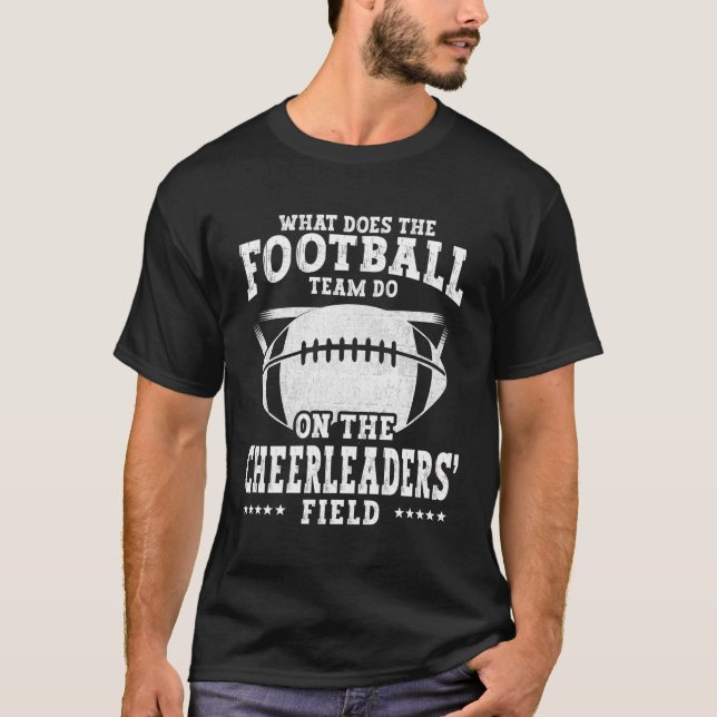 Cheer Funny Cheerlead T Shirt (Framsida)