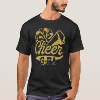 Cheer G pa Biggest Fläkt CheerLeader Fars dag T Shirt