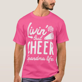Cheer Grandma Cheerledande Cheerledare Cheer Grand T Shirt