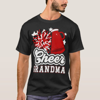 Cheer Grandma Of A Cheerleader Grandma Cheer Grand T Shirt