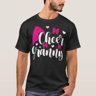 Cheer Granny Proud Grandma Granny of a Cheermanage T Shirt
