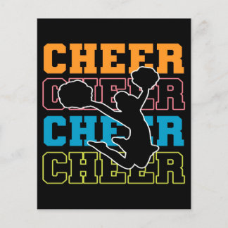 Cheer Jump Cheerledare Gif | Cheerlead Cute Dets Flygblad