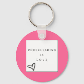 cheer=kärlek nyckelring