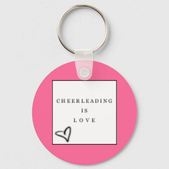 cheer=kärlek nyckelring (Framsida)