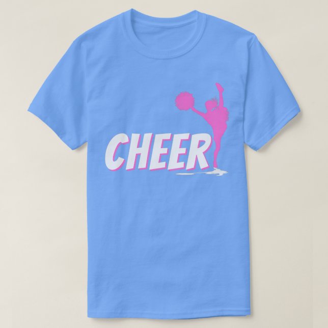 Cheer-ledare Cheerlead Camp Cheer Competit T Shirt (Design framsida)