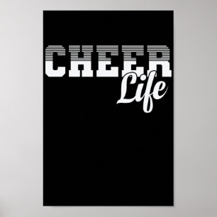 Cheer Life CheerLeader Sport turnen anfeuern Poster