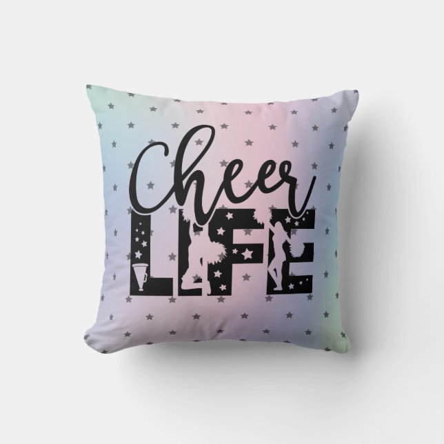 Cheer Life Glamous CheerLeaderStar Gradient Kudde (Framsida)