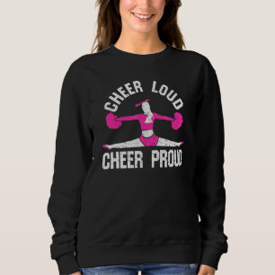 Cheer Loud Cheer Proud Vintage Cheerlead Coach T Shirt