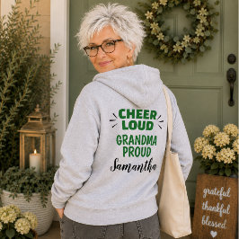 Cheer Loud Personlig Mormor Cheer Tröja