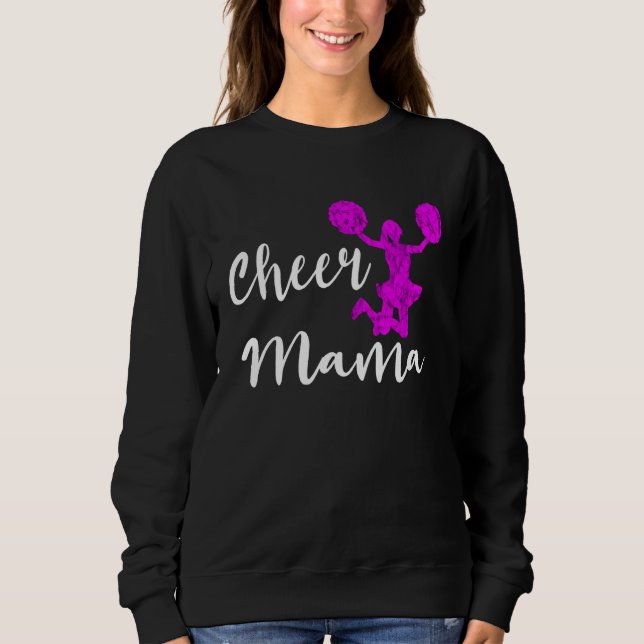 Cheer Mama Cheerleading Mother Cheering Cheerleade T Shirt (Framsida)
