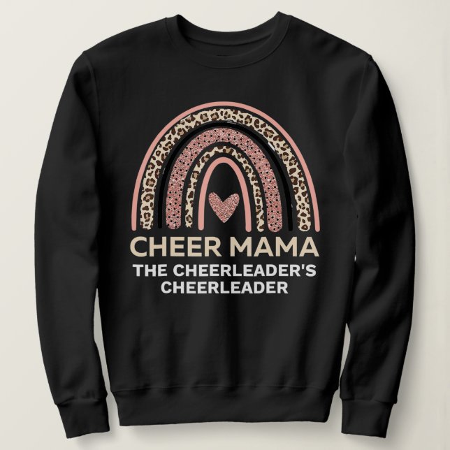 Cheer Mama Women Cheerleader Mom  T Shirt (Design framsida)