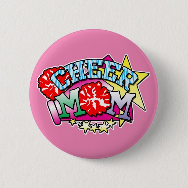 Cheer Mamma Badge Knapp (Framsida)