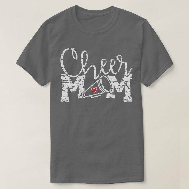Cheer Mamma Cheerlead Mamma (3) T Shirt (Design framsida)