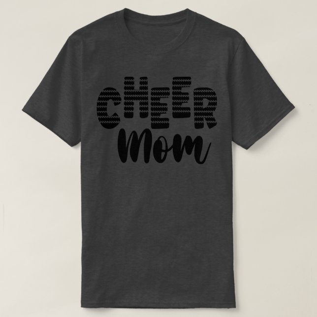 Cheer Mamma Cheerlead Mamma (6) T Shirt (Design framsida)