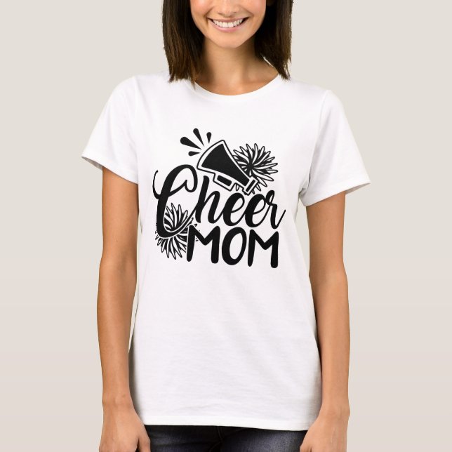 Cheer Mamma/Cheerlead T Shirt (Framsida)