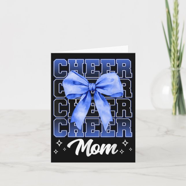Cheer Mamma Cheerledare Mamma Cheer Mamma Biggest  Kort (Framsida)