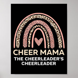 Cheer Mamma CheerMamma Kvinnor CheerLeader Mamma Poster