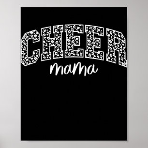 Cheer Mamma CheerMamma Kvinnor CheerLeader Mamma Poster
