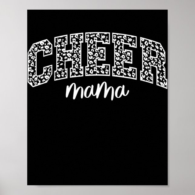 Cheer Mamma CheerMamma Kvinnor CheerLeader Mamma Poster (Framsidan)