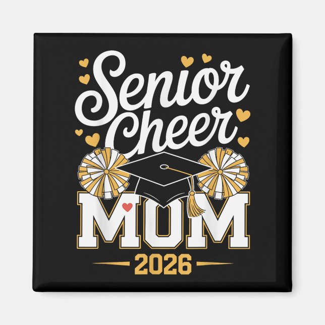 Cheer Mamma Cl 2026 Magnet (Framsidan)