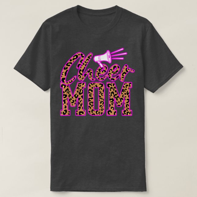 Cheer Mamma Leopard Cheer Mamma Leopard T Shirt (Design framsida)