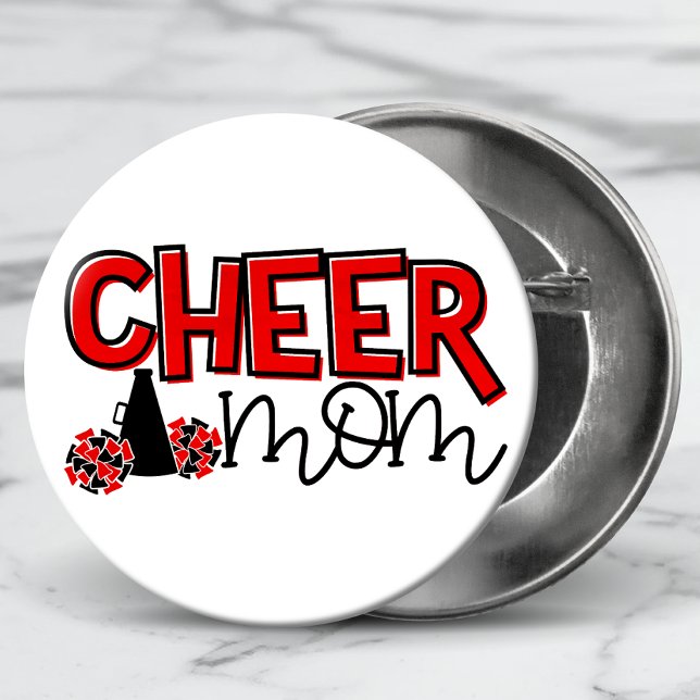 Cheer Mamma Modern Typography Knapp (Skapare uppladdad)